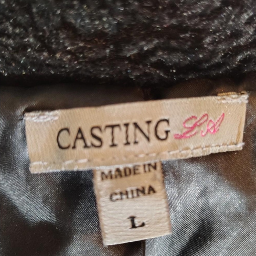 Luxurious Black Faux Fur Coat - Picture 7 of 9